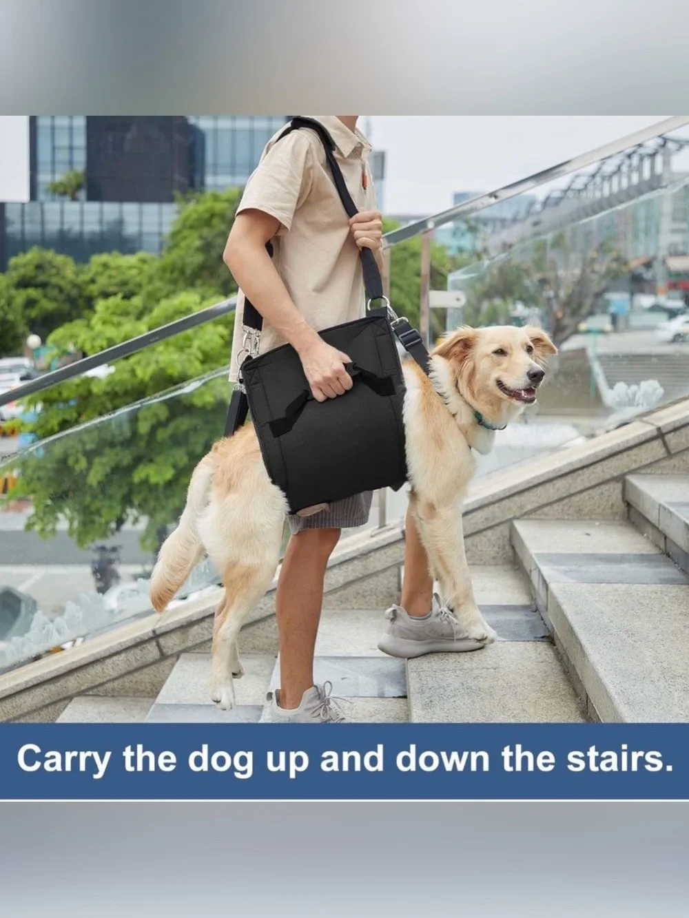 Codeo Dog Carry Sling, Emergency Backpack Pet Legs Support & Rehabilitation Dog